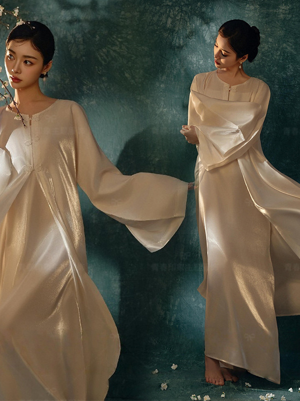 Photography Zen - Novo Vestido Feminino Estilo Zen Chinês