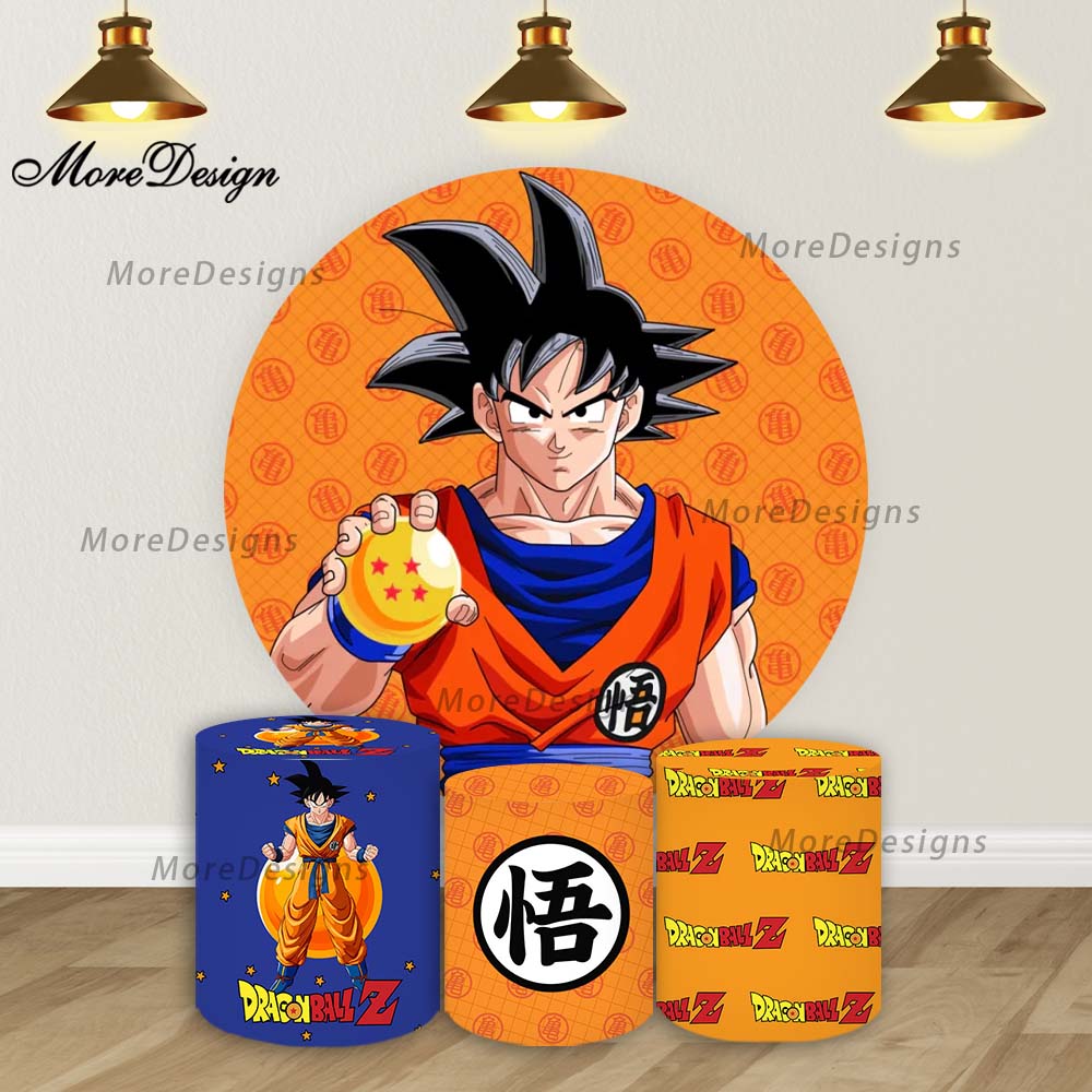 Photography Triangle - Pano de fundo redondo Dragon Ball