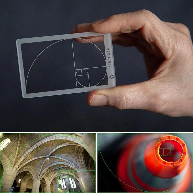 Photography Golden Ratio - Régua de Proporção Áurea Fibonacci para