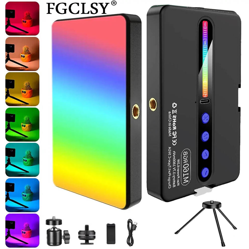 Photography Bulb - Luz led rgb para câmera, kit