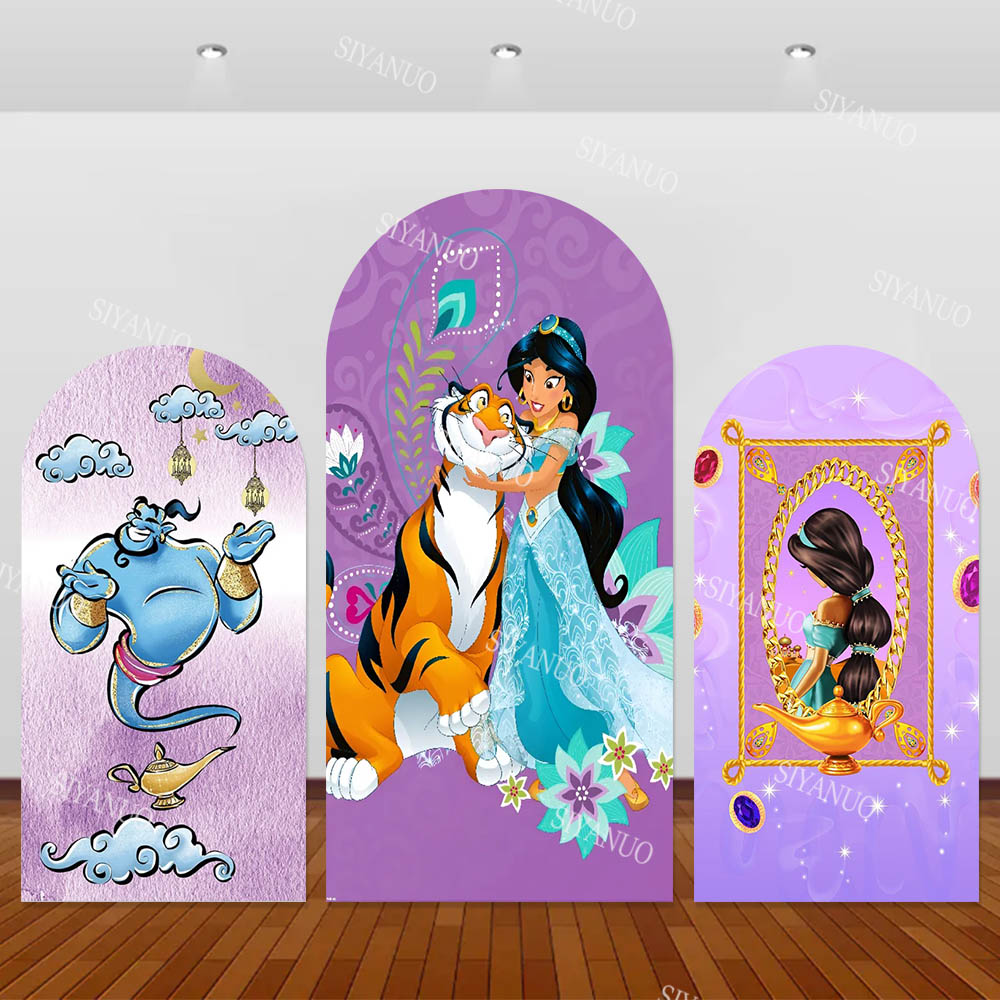 Photography Aesthetic - Fundo Fotográfico Princesa Jasmine Aladdin para