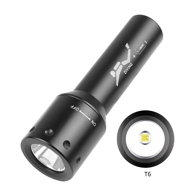 Photography Bulb - Nova Lanterna de Mergulho T6 LED