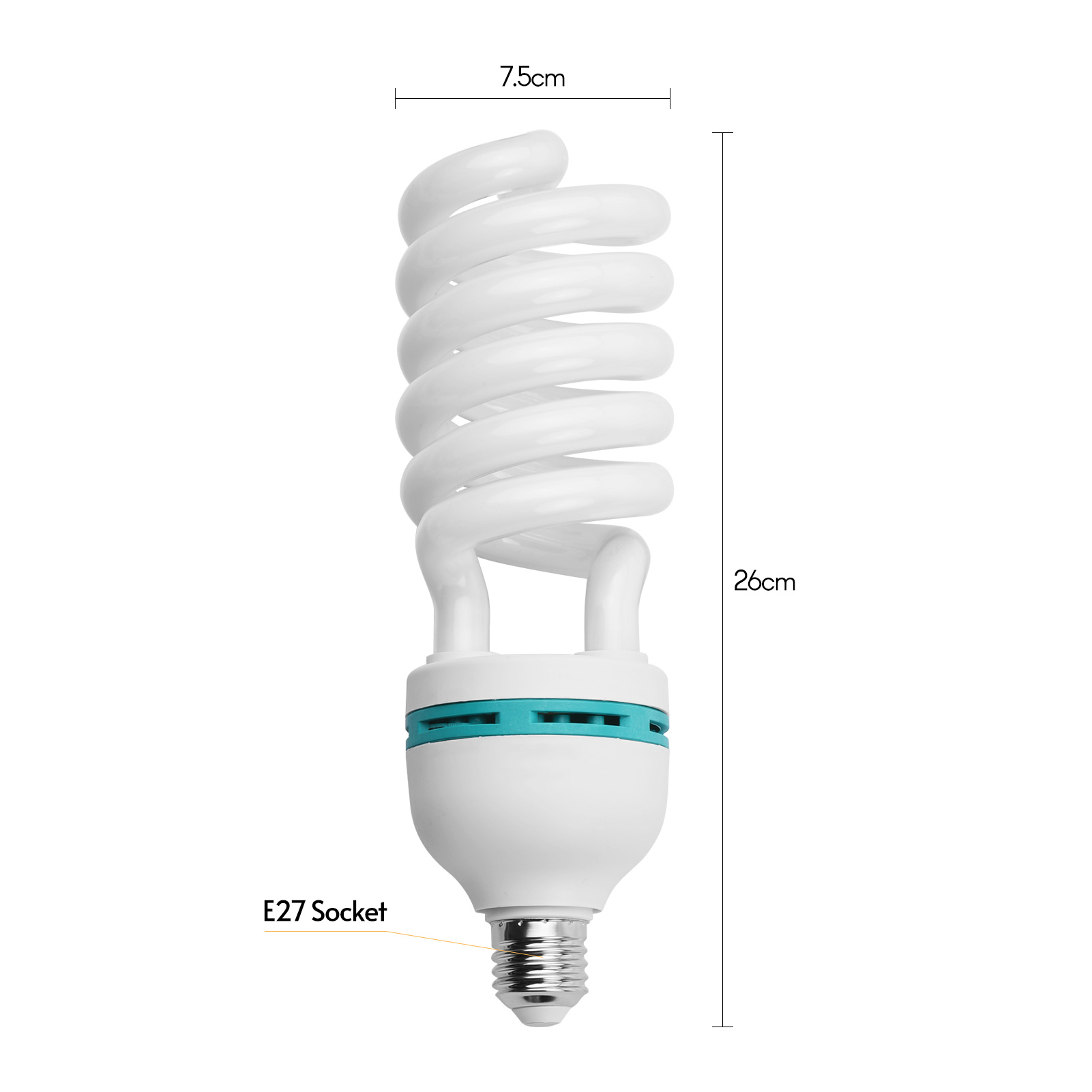 Andoer espiral fluorescente lâ - Photography Bulb avaliação e preço
