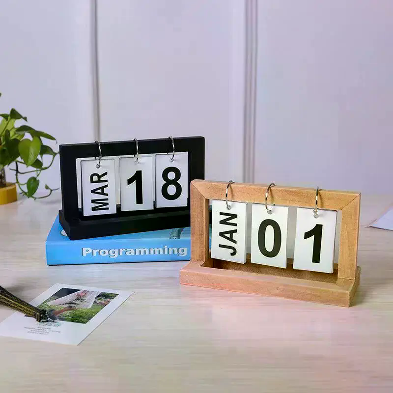 Calendário Perpétuo de Madeira - Photography Date avaliação e preço