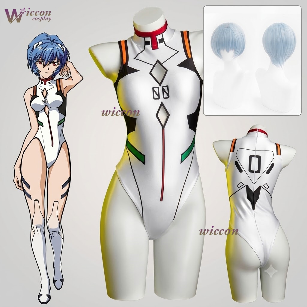 YNot Cos Ayanami Rei Game Cosp - Photography Outfit avaliação e preço