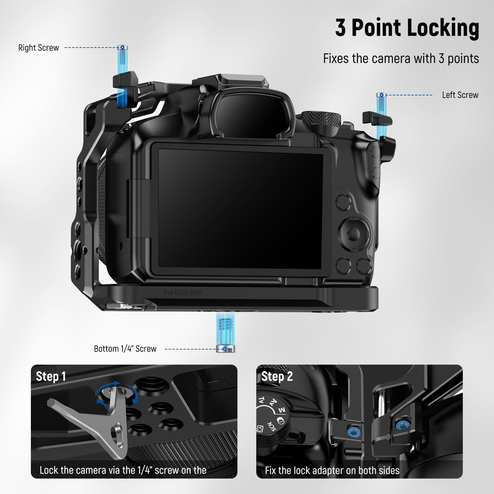 Gaiola de câmera NEEWER R50 co - Photography Zone System avaliação e preço