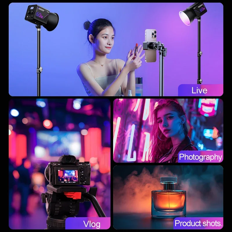 Luz de vídeo RGB portátil LED  - Photography Bulb avaliação e preço