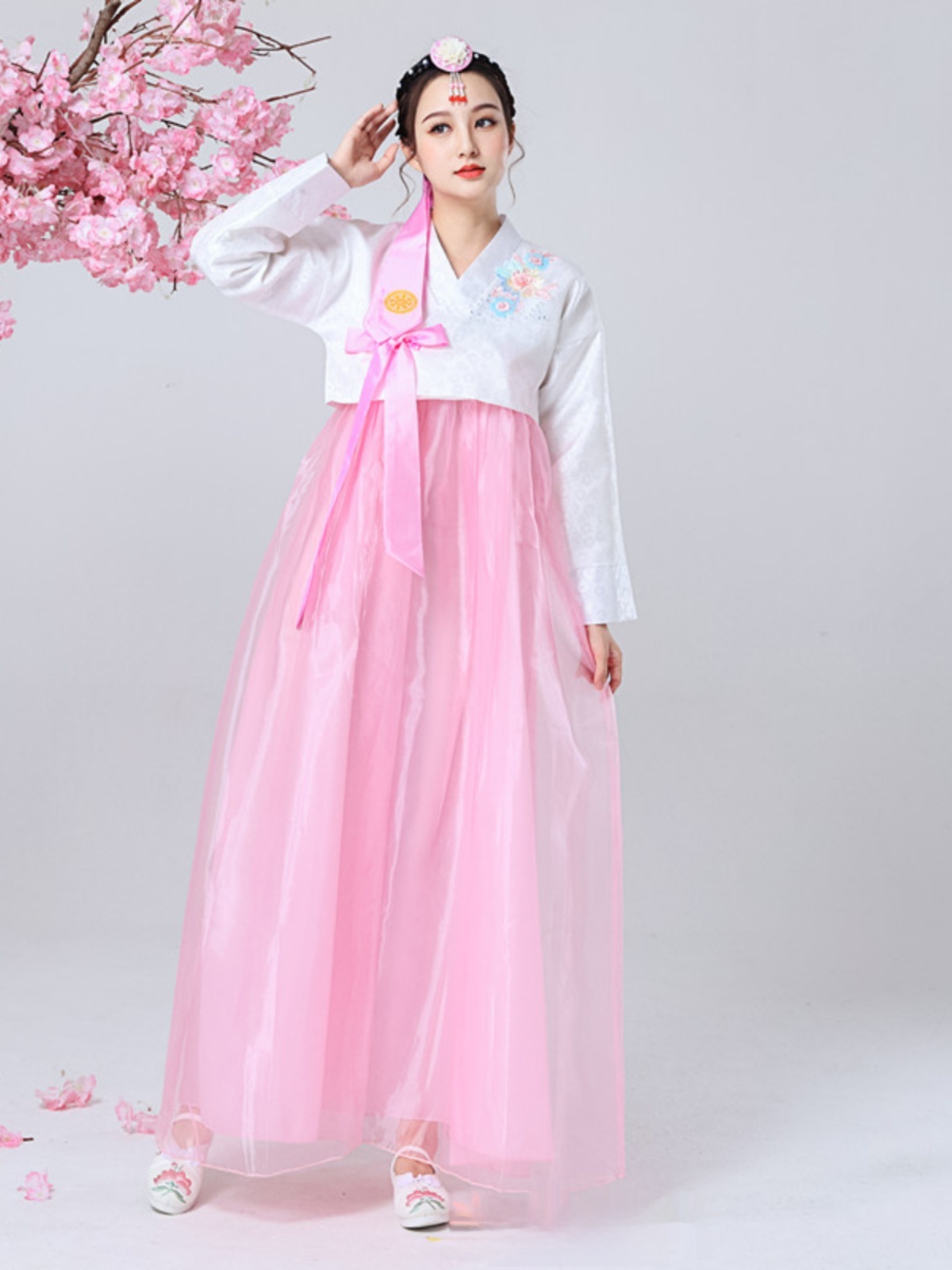 Novo Traje Coreano Tradicional - Photography Outfit avaliação e preço