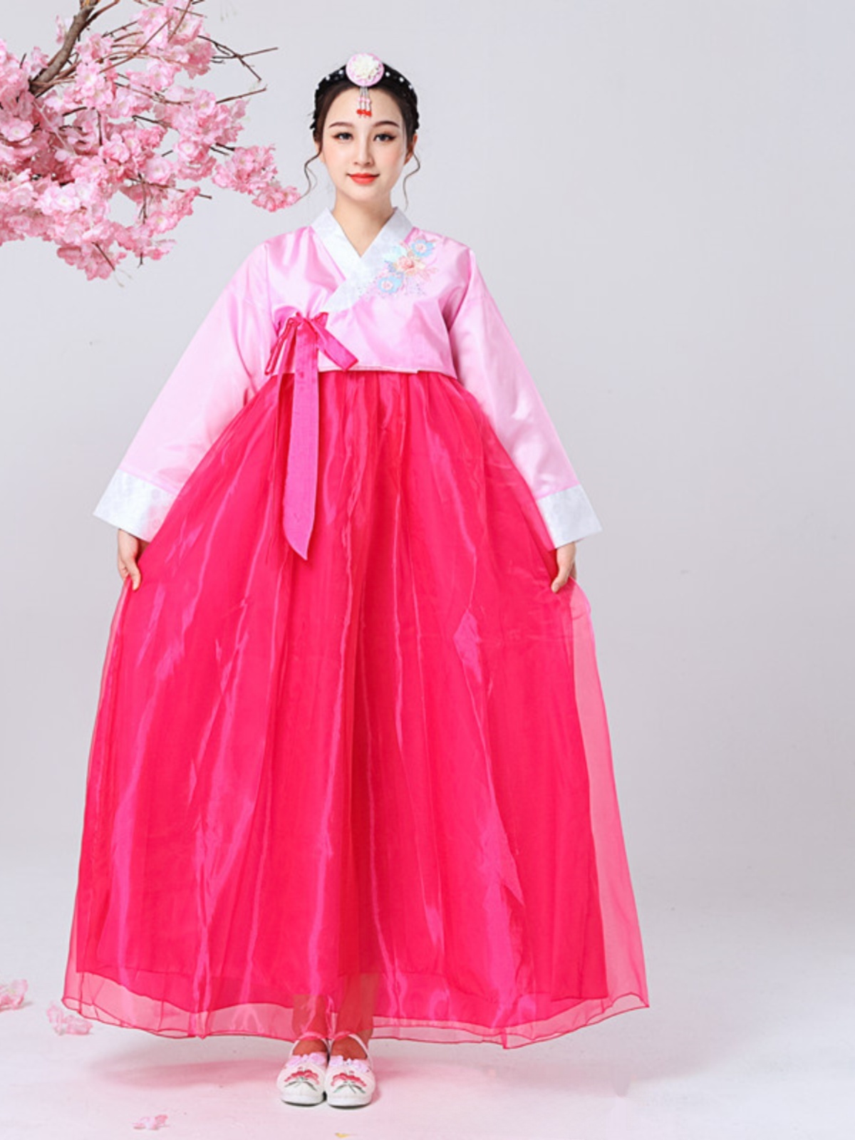 Novo Traje Coreano Tradicional - Photography Outfit avaliação e preço