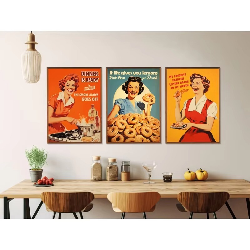 Retro cozinha dos desenhos ani - Photography Gallery avaliação e preço