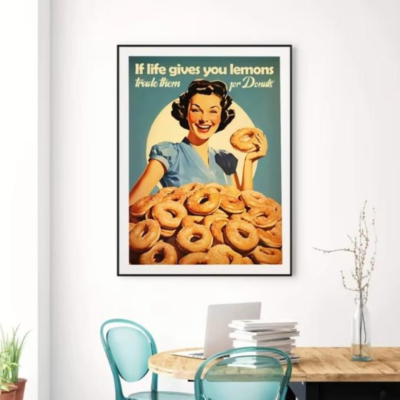 Retro cozinha dos desenhos ani - Photography Gallery avaliação e preço