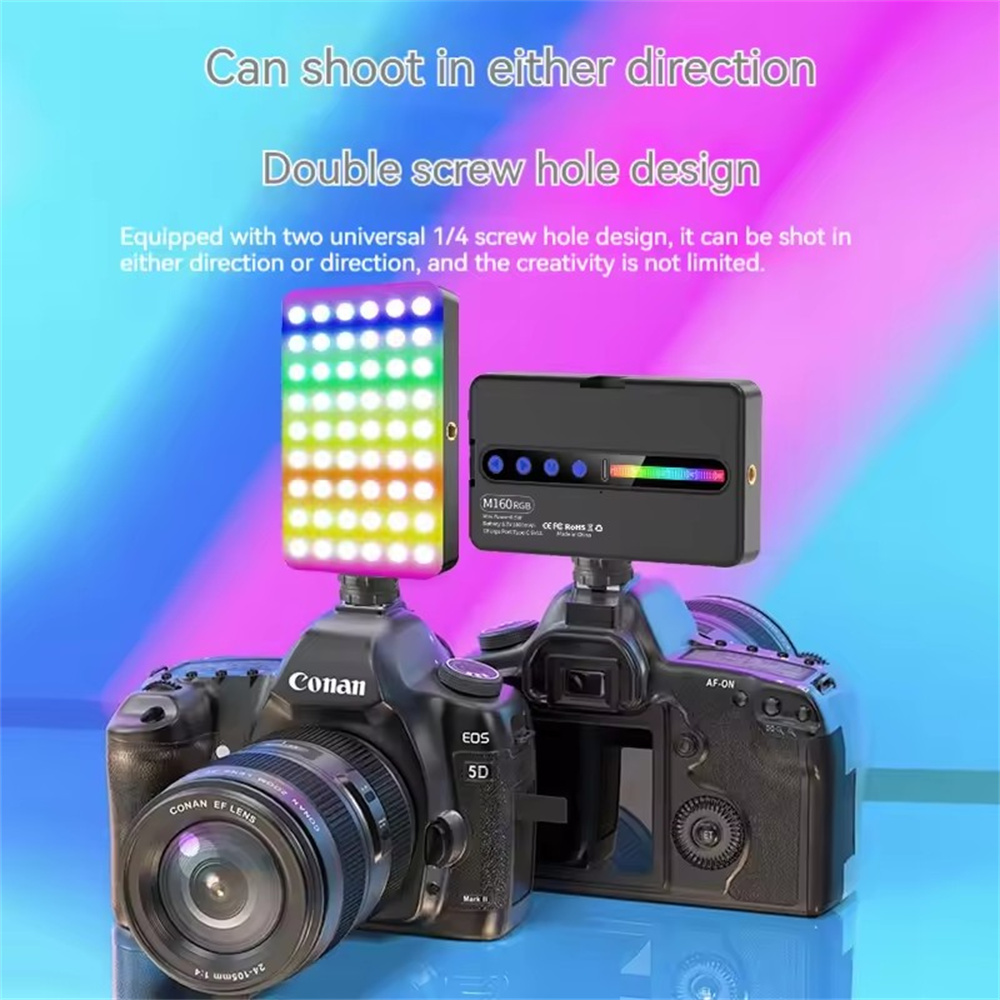 Luz led rgb para câmera, kit d - Photography Bulb avaliação e preço