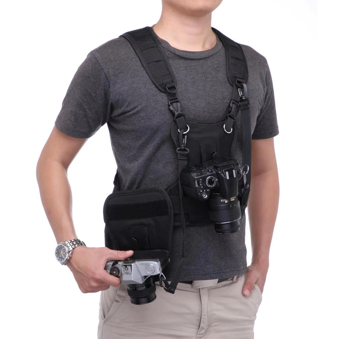 DSLR Camera Double Shoulder St - Photography Zone System avaliação e preço