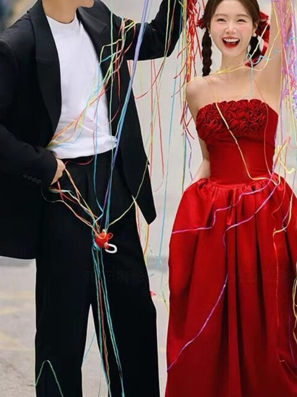 Novo 2025 Vestido de Noiva Ver - Photography Outfit avaliação e preço